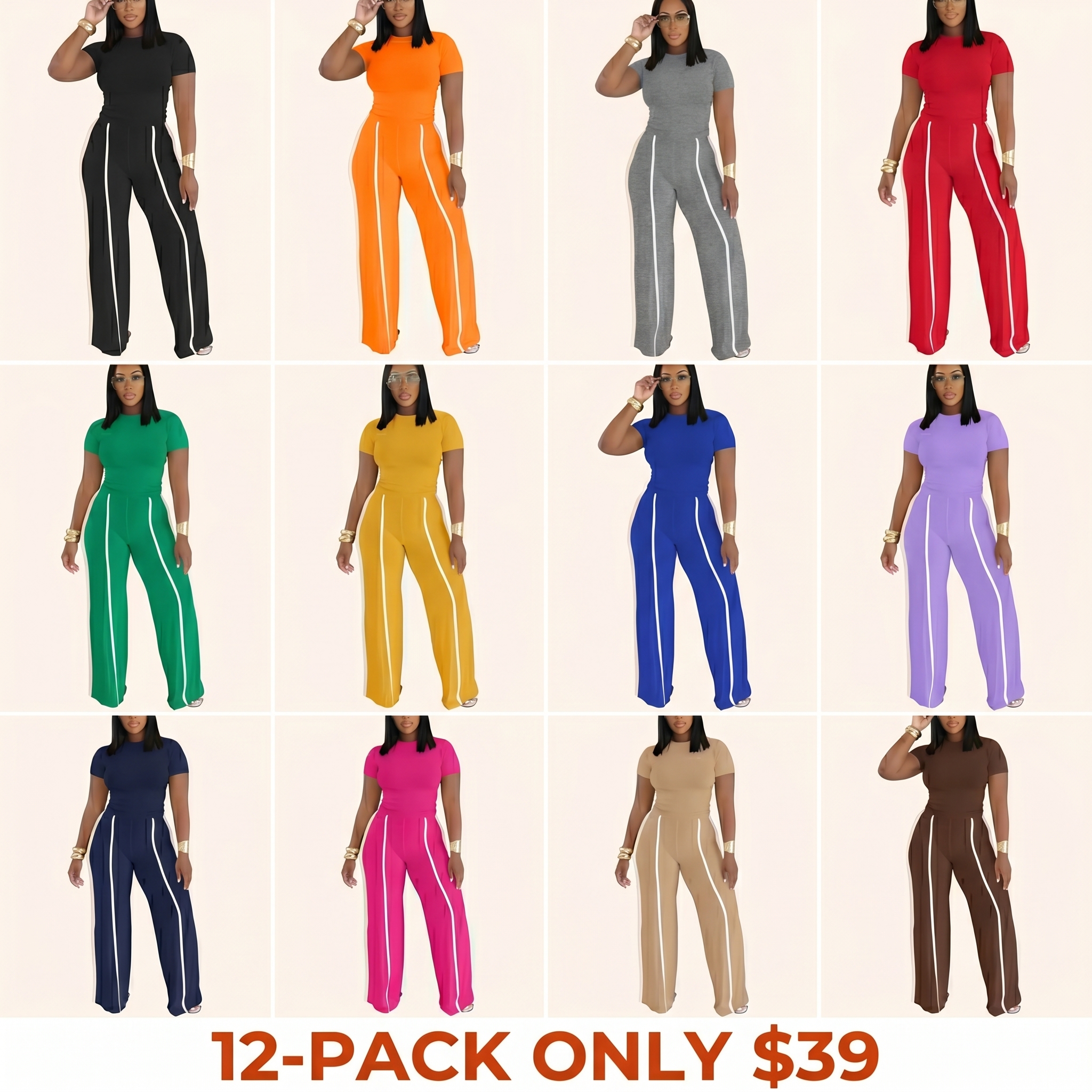 Spring 2026 Women's Two-Piece Set — Casual Loungewear Suitable for Everyday Wear