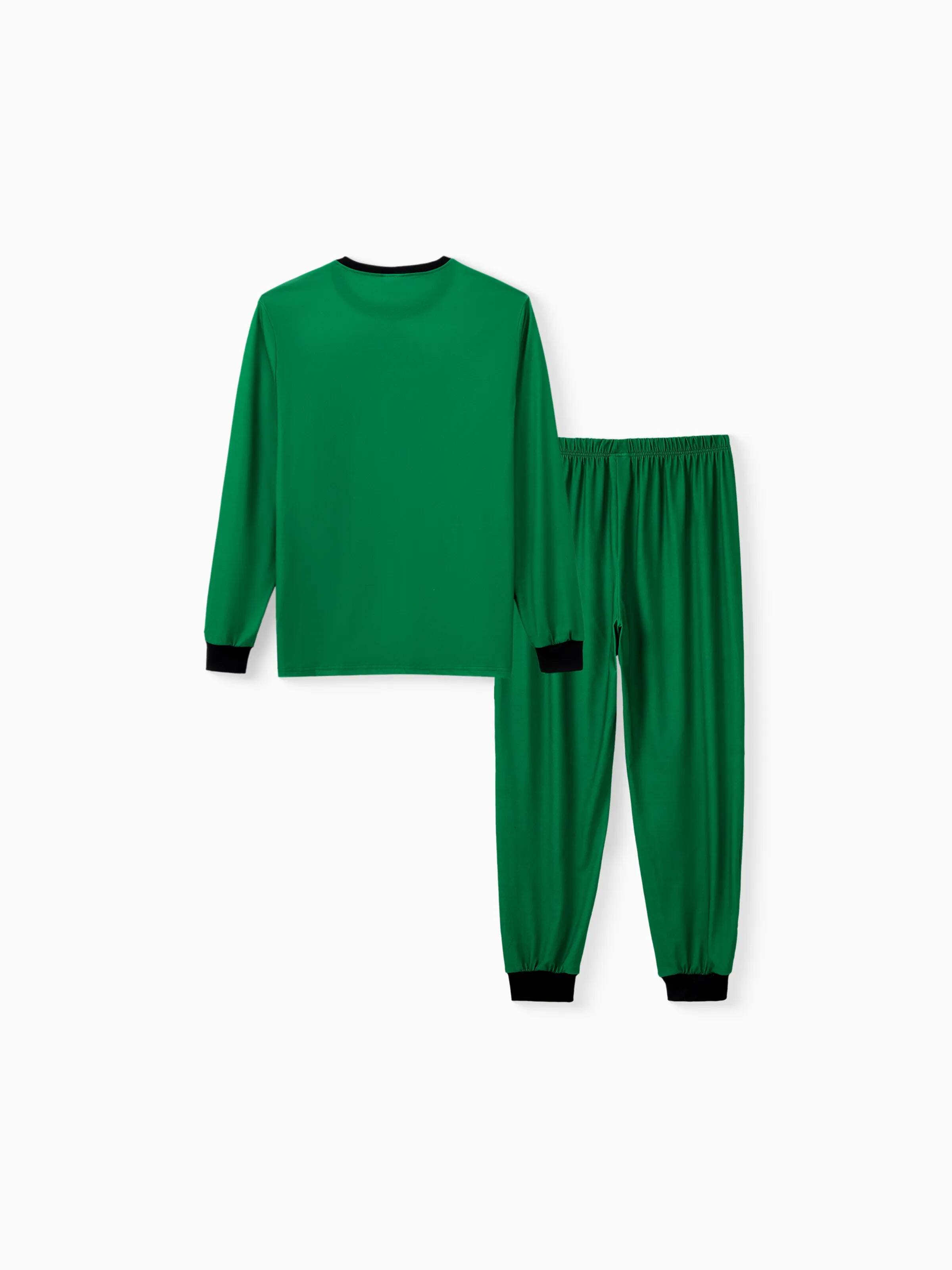 Christmas Family Matching Belt and Collar Pajamas Sets with Christmas Socks