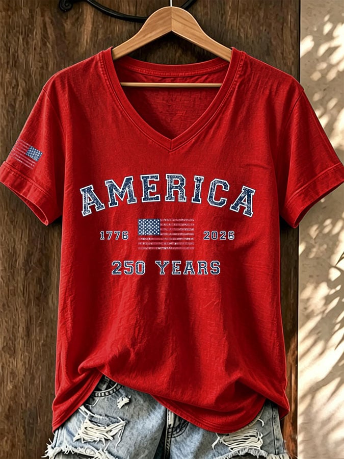 Women's Casual Print Short-Sleeve T-Shirt