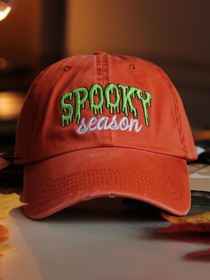 Western Spooky  Season Print Hat