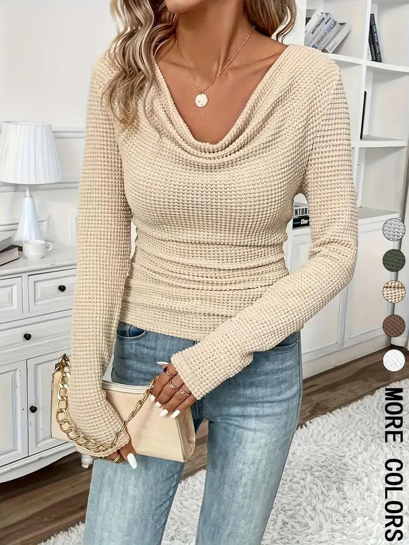 Women's Slim-Fit Long Sleeve T-Shirt