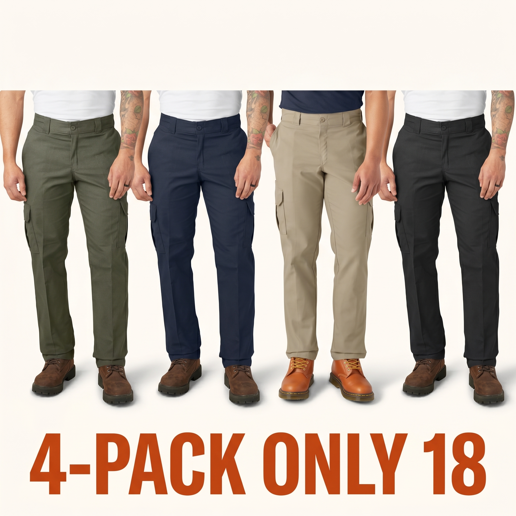 Regular-Fit Cargo Pants