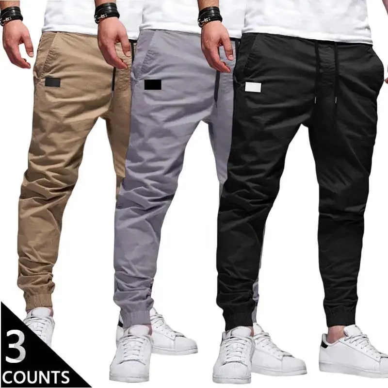 Men’s 3-Pack Casual Jogger Pants