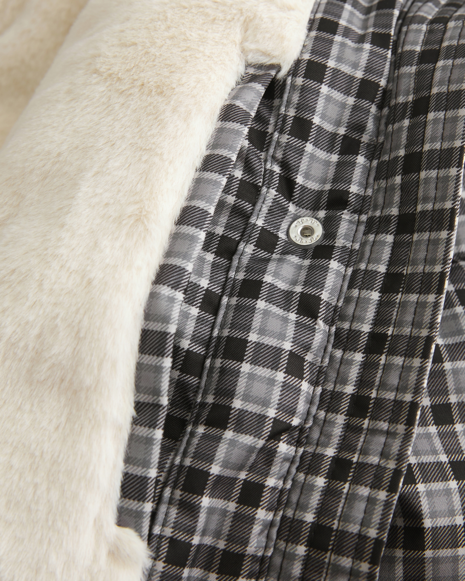 Faux Fur-Lined All-Weather Puffer Jacket