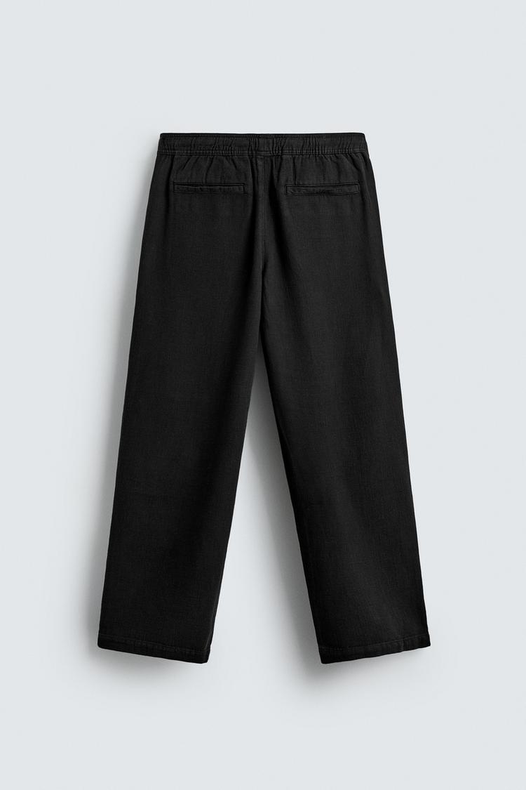 Men's Relaxed Fit Textured Pants