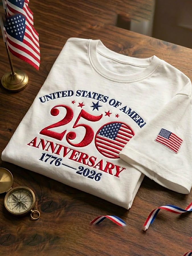 Women's American 250th Anniversary Short-Sleeve T-Shirt