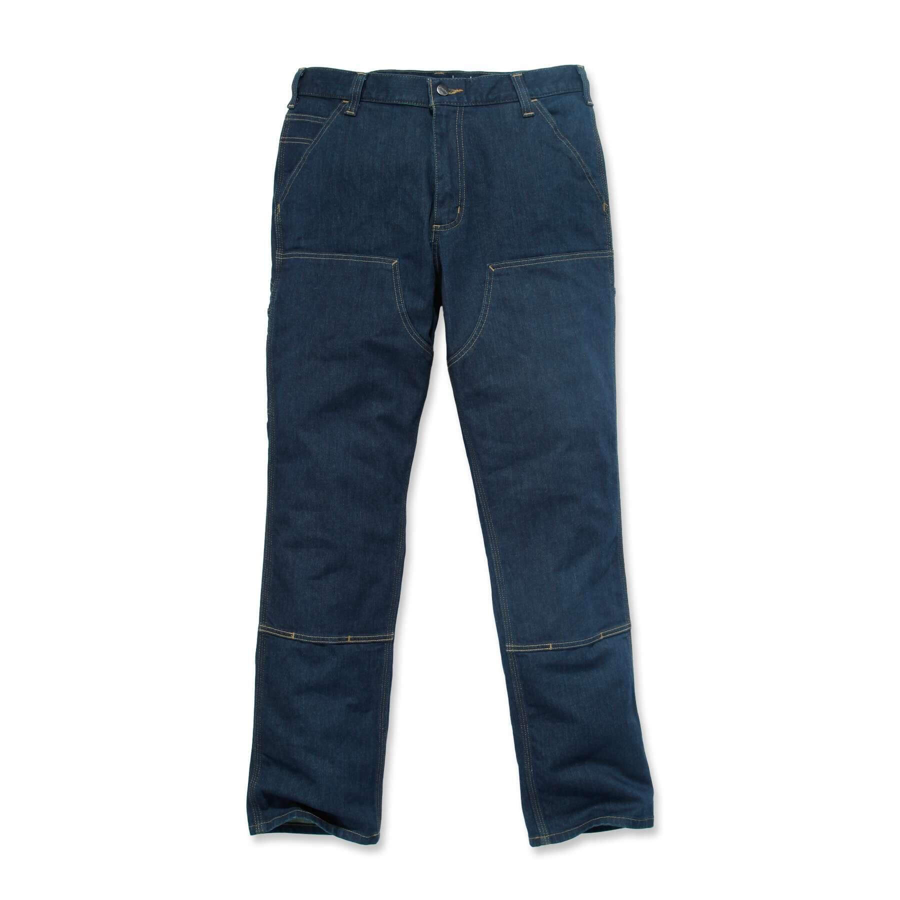 CHT Relaxed Fit Straight Leg Double Front Utility Jeans 103329