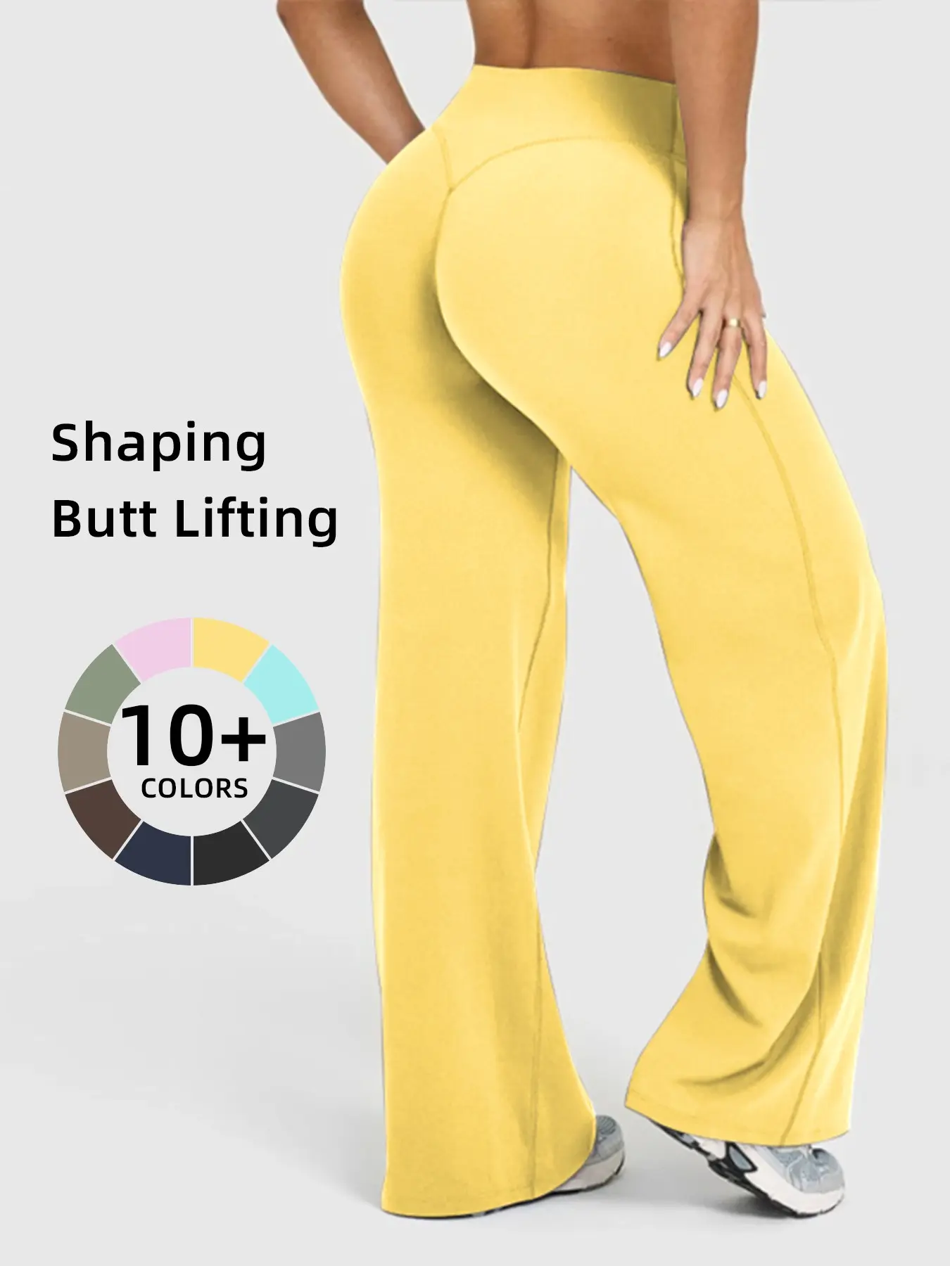 Women's Casual Wide Leg Sport Pants