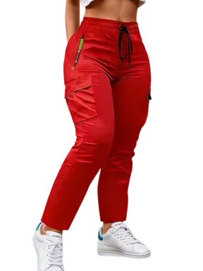 🔥8-Pack Women's Multi-Pocket Cargo Pants