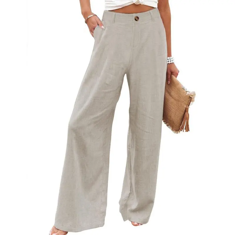 Womens Cotton Linen Pants (Just $3 Each!)