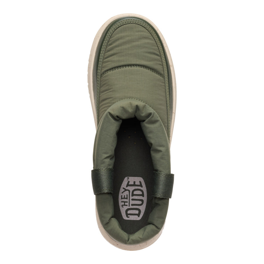 Camden Cuff Nylon Quilt - Dark Olive