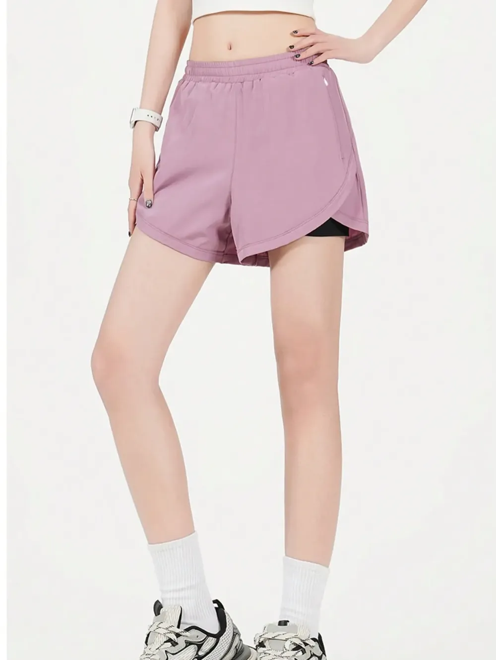 Women Summer Shorts Fashion Versatile Bottoms Outdoor Casual Sports Shorts