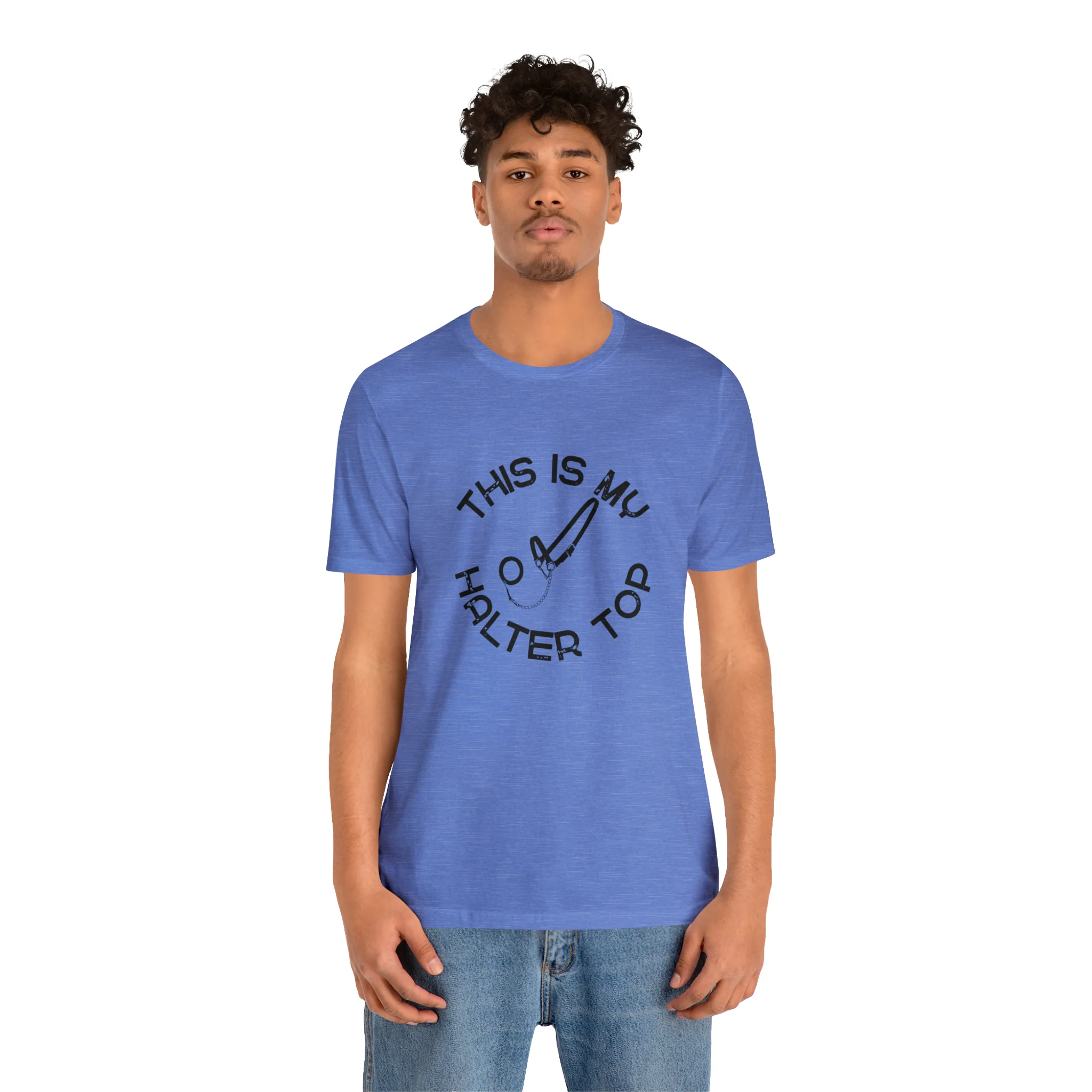 This is My Halter Top Unisex Jersey Short Sleeve Tee
