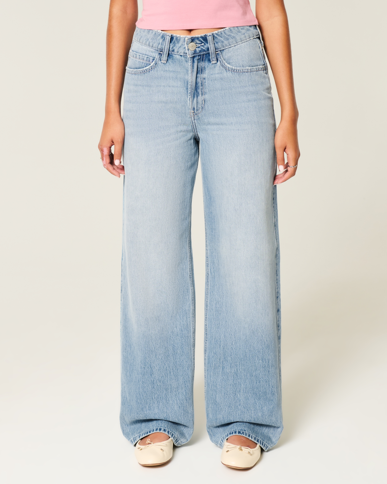 High-Rise Baggy Jeans