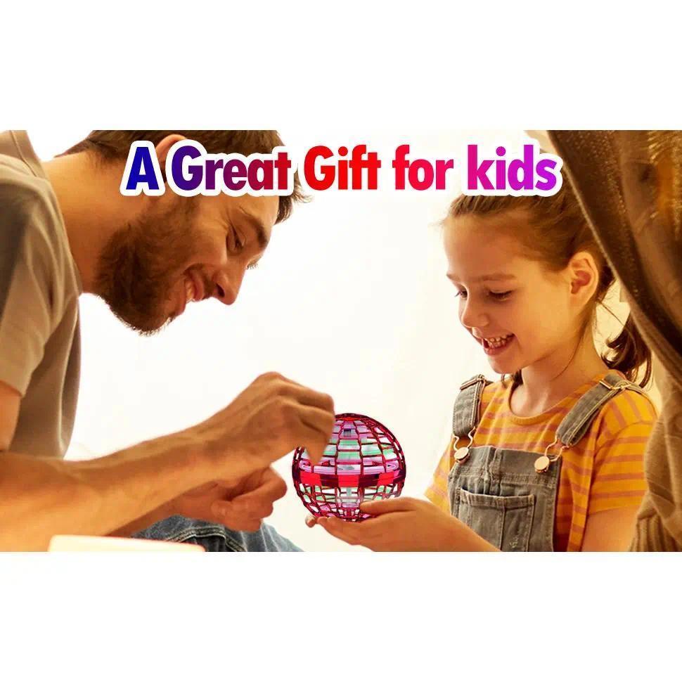 Hottest! Cosmic Fly Ball - Boomerang hover, galaxy - spin effect, drone - like track.