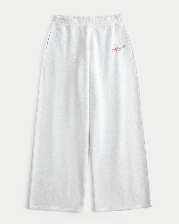 Xoxo Graphic Baggy Sweatpants