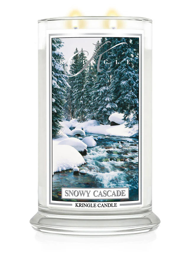 Snowy Cascade Large Jar NEW! | Soy Candle