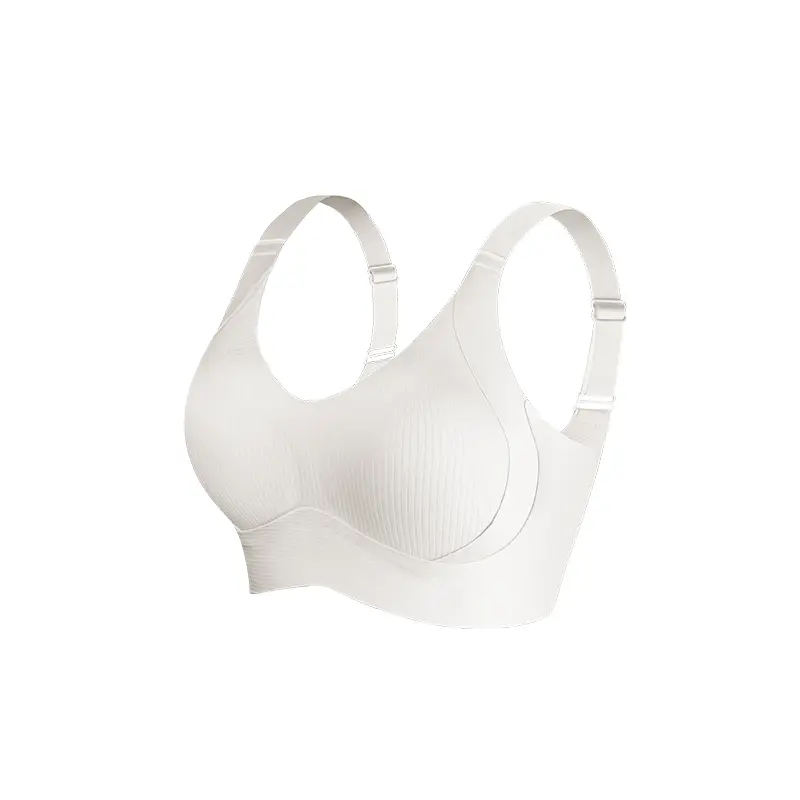 Women's Solid Wireless Comfort Push Up Bra