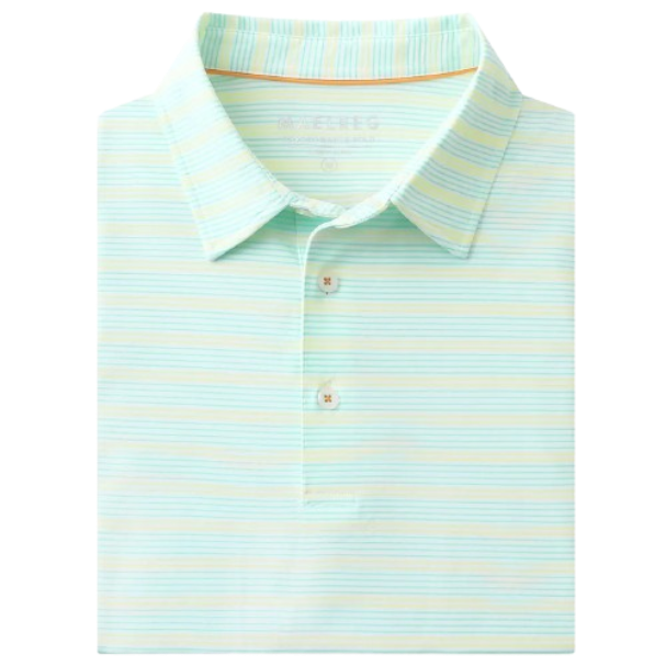 12-Pack Men's Golf Shirts — Moisture-Wicking Performance Short-Sleeve Striped Polo
