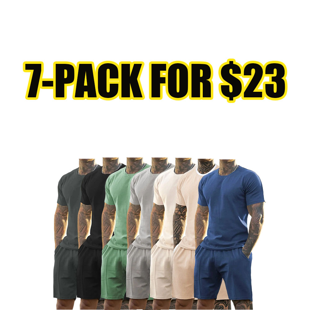 Men's Summer 2-Piece Short Set