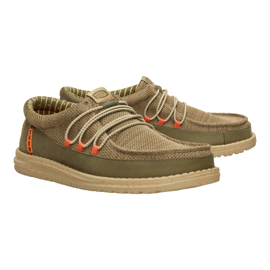 Wally Guard Stretch Sox - Burnt Olive/Multi