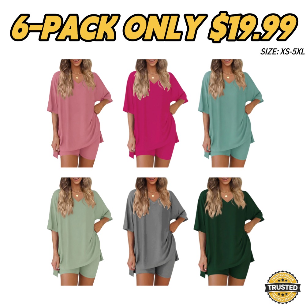 Women's Casual Two-Piece Loungewear Set