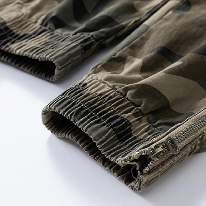 Men's Lightweight Camouflage Cargo Pants for Summer