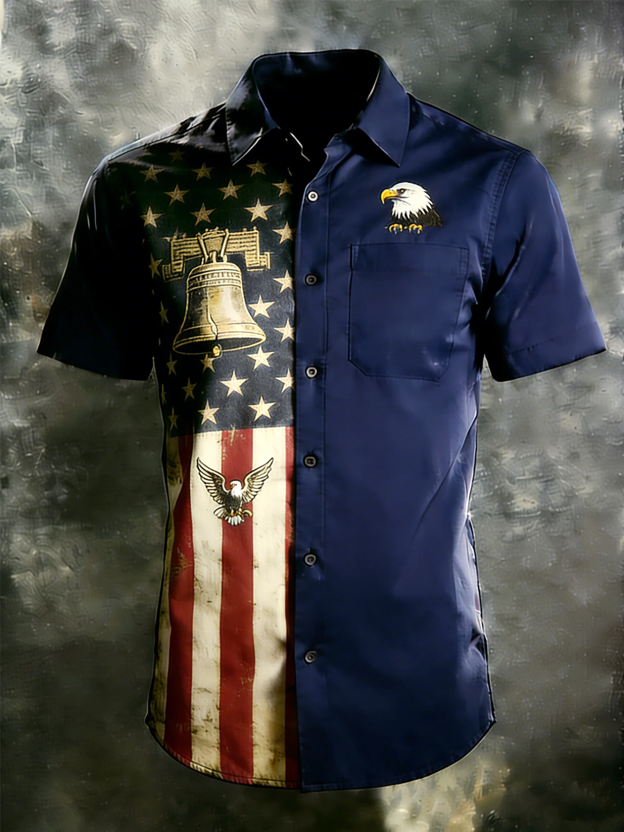 Men'S Independence Day 250Th Anniversary Holiday Hawaiian Shirt