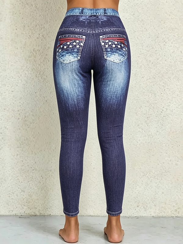Women's We The People Print Casual Leggings