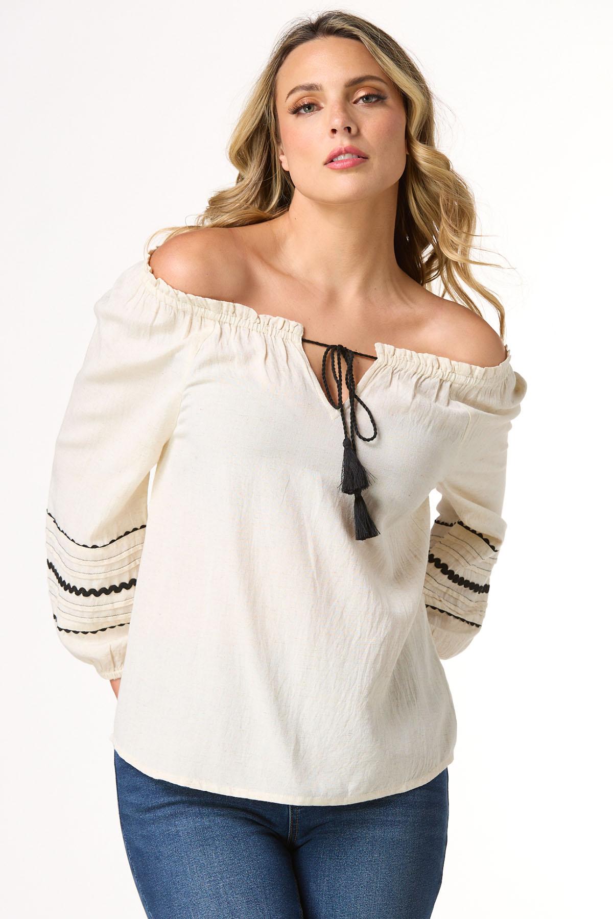 Ric Rac Poet Top