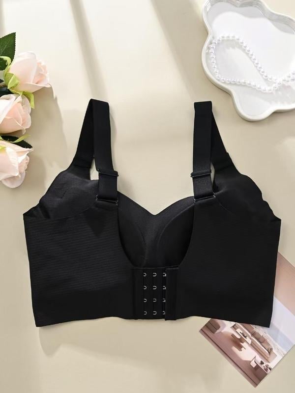 🎁Women's Ribbed Push Up Adjustable Wireless Bra✨🎁Buy 1 Get 9 Packs🔥