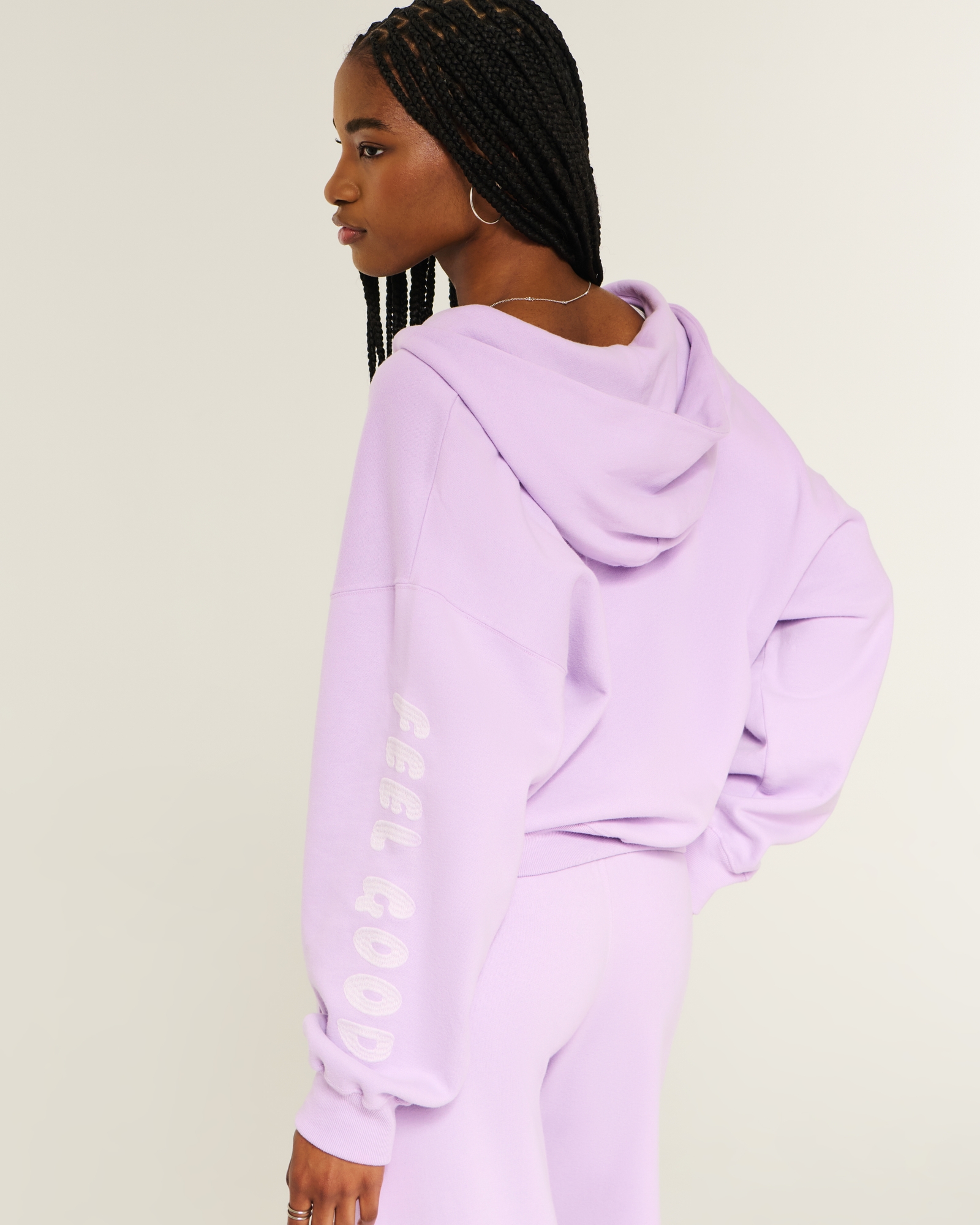 Oversized Zip-Up Hoodie