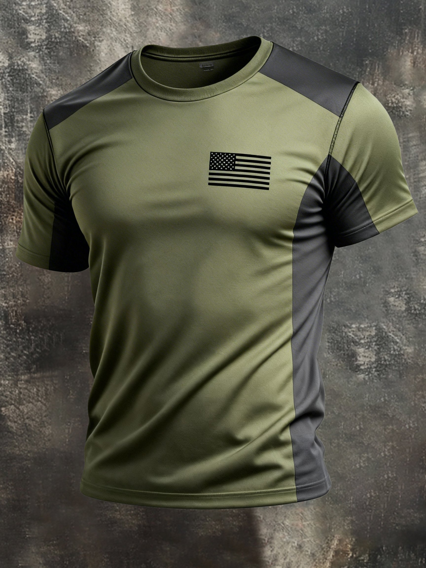 Men's Vintage Patriot Camo Short Sleeve T-Shirt