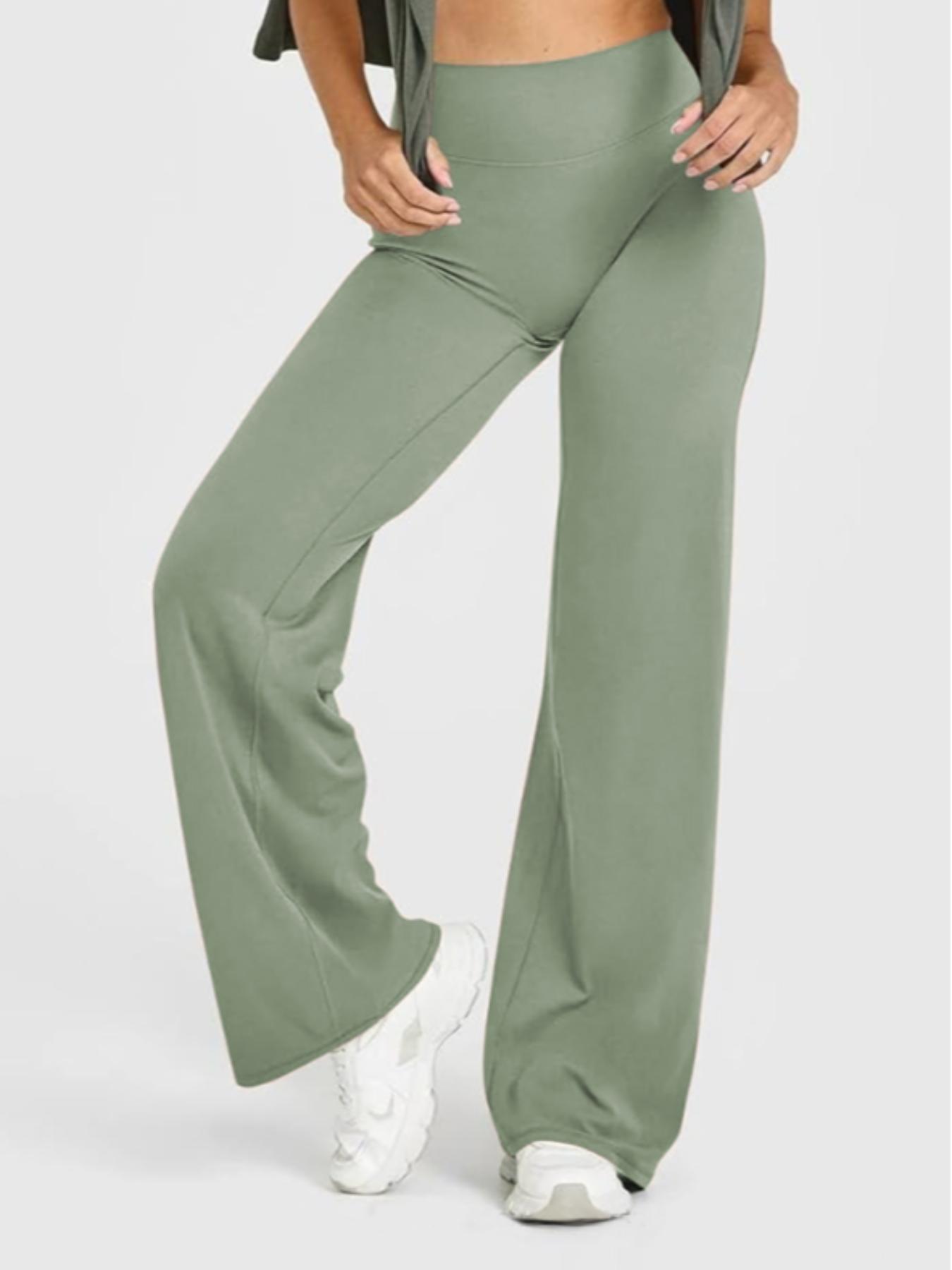 Women's Casual Wide Leg Sport Pants