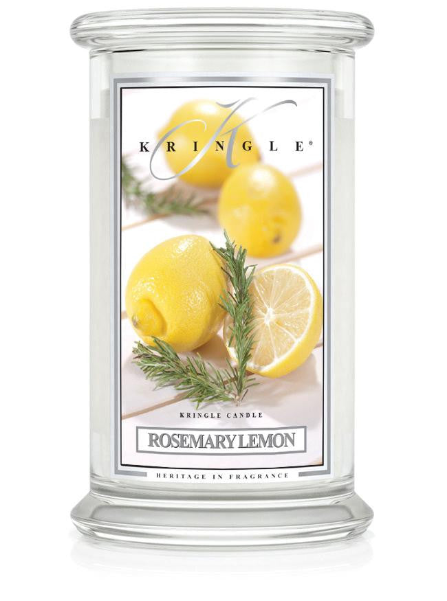 Rosemary Lemon Large Jar | Soy Candle