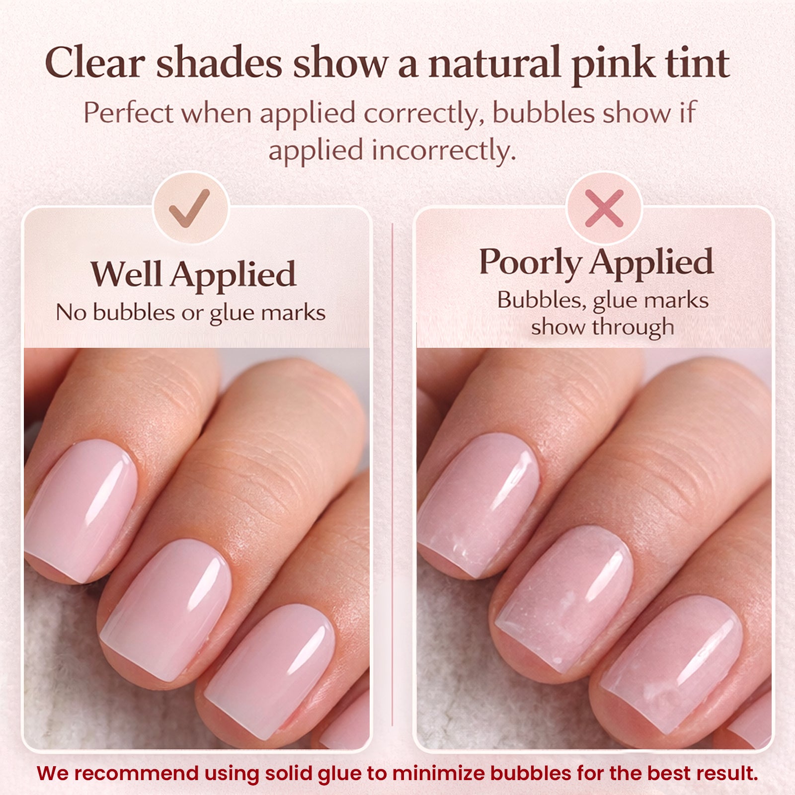 Classic Nude – S Squoval