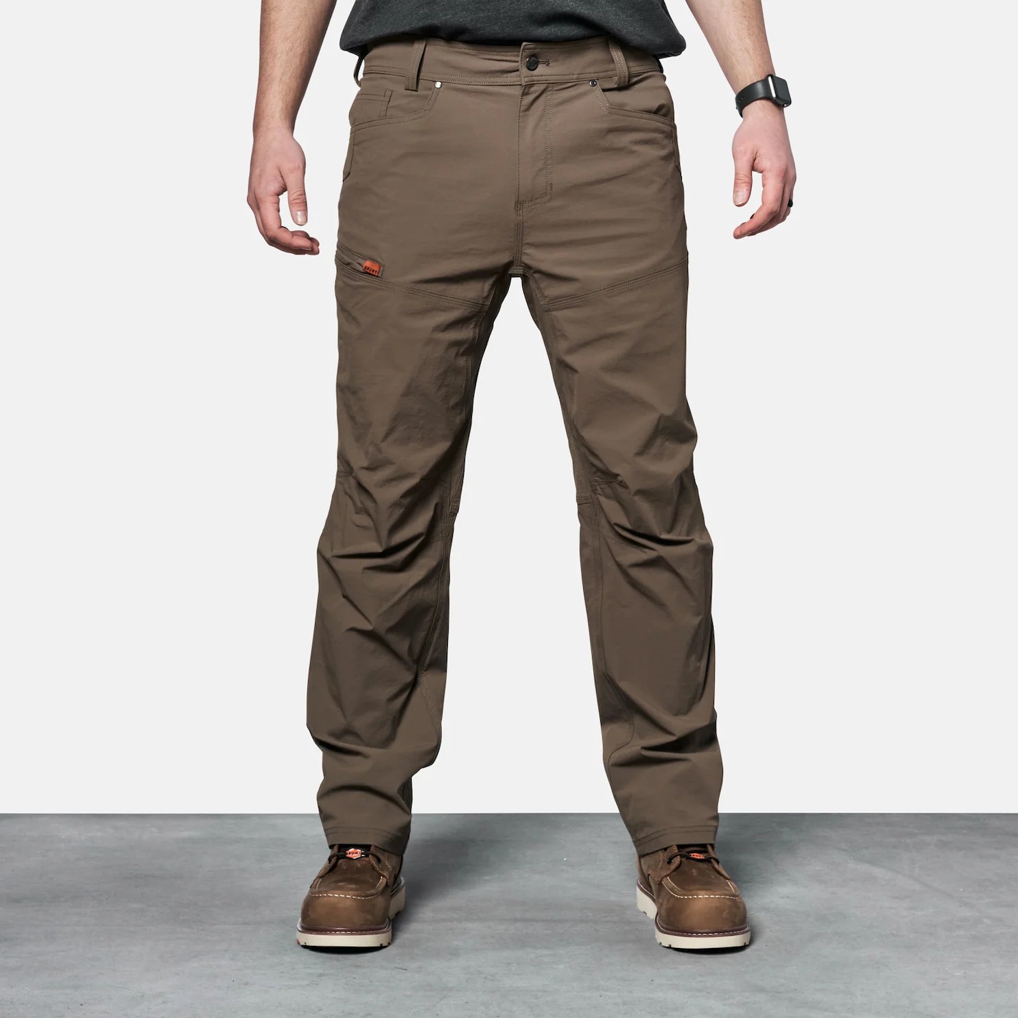 Men’s Performance Tech Work Pants – Stretch Utility Workwear Trousers