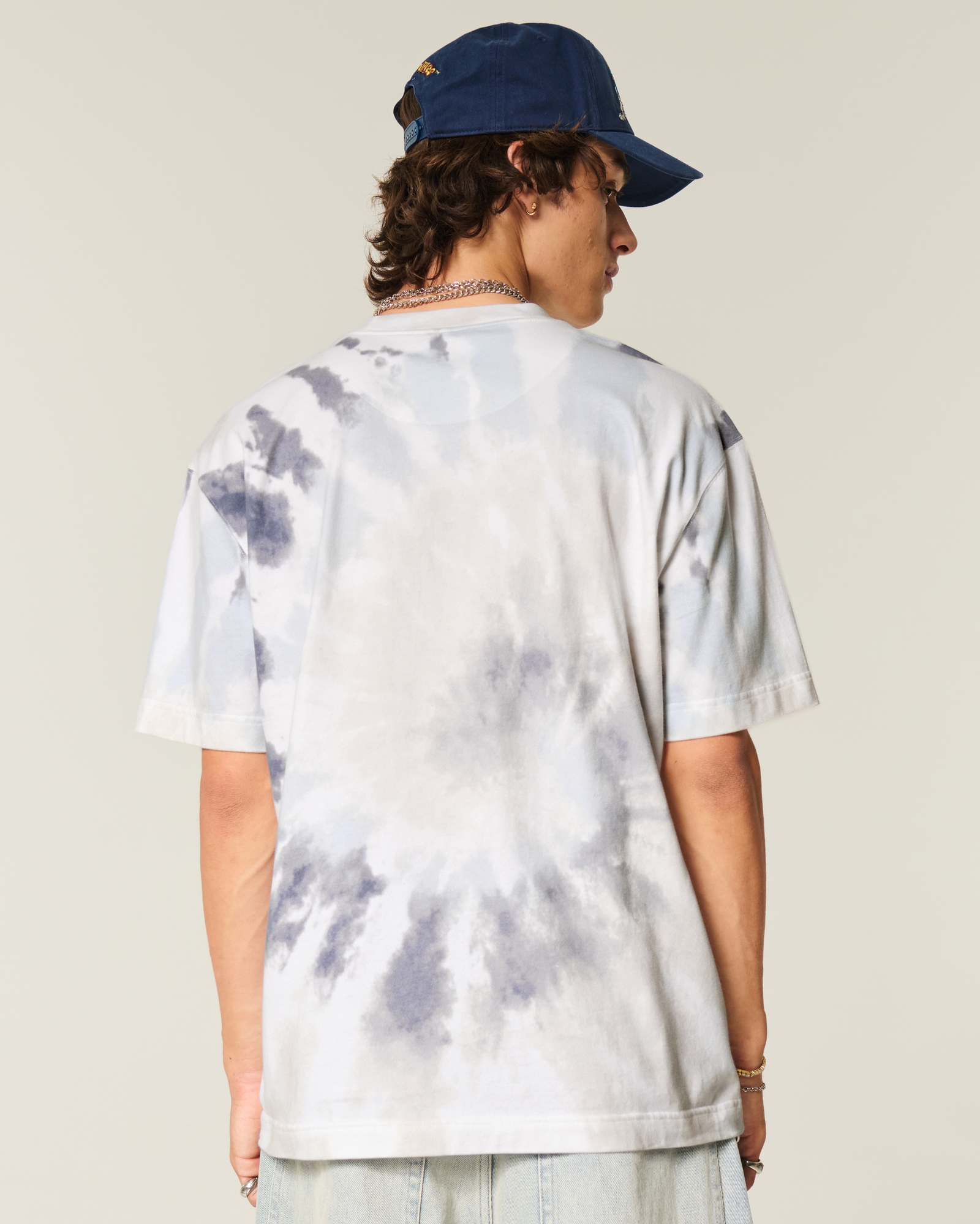 Boxy Heavyweight Washed Cotton Crew T-Shirt