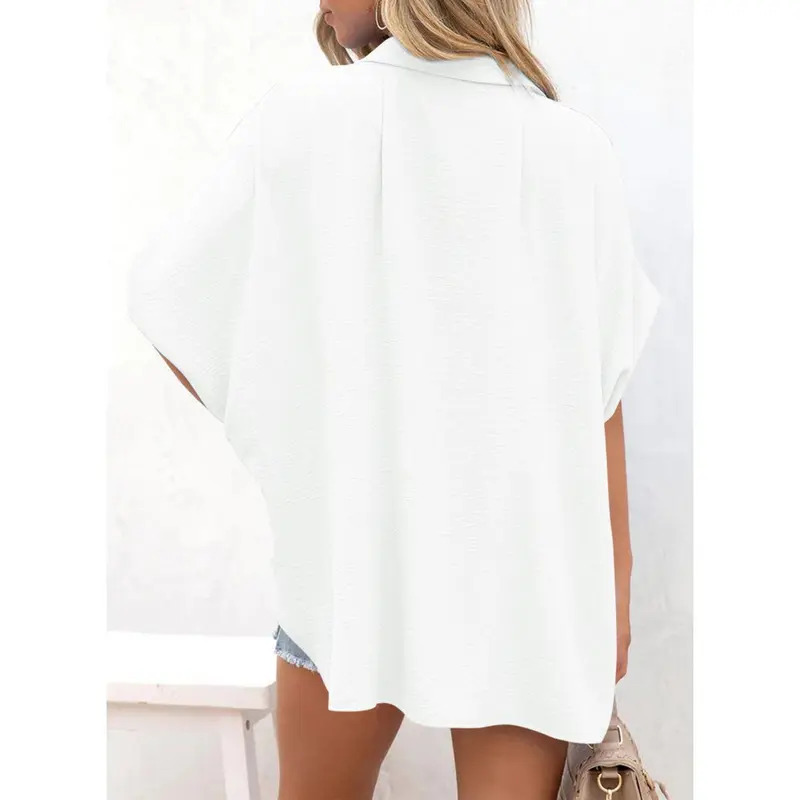 Women's solid-color top