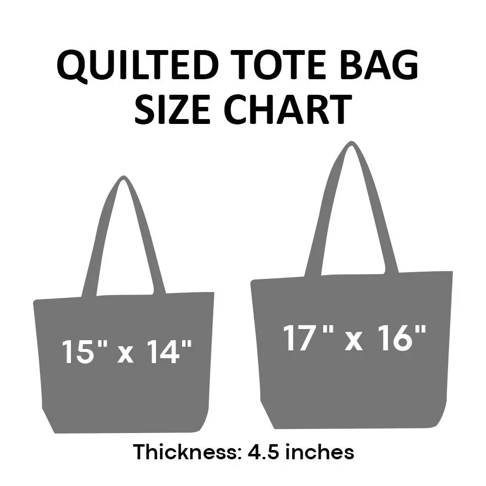 Marivn® Cardinal Pine Nest Quilted Tote Bag