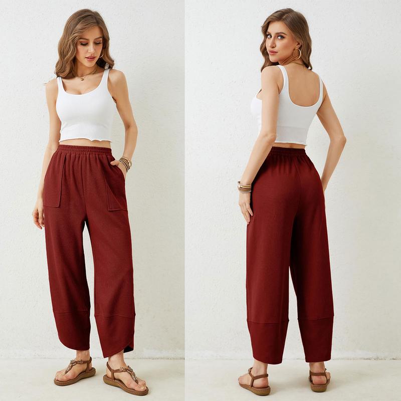 🏆LAST DAY SALE 49% OFF💥Women's Baggy Wide Leg Palazzo Pants
