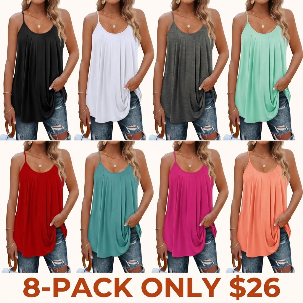 Summer SwimWeek Tank Tops for Women Vacation Outfits 2026 Fashion Trendy Clothes