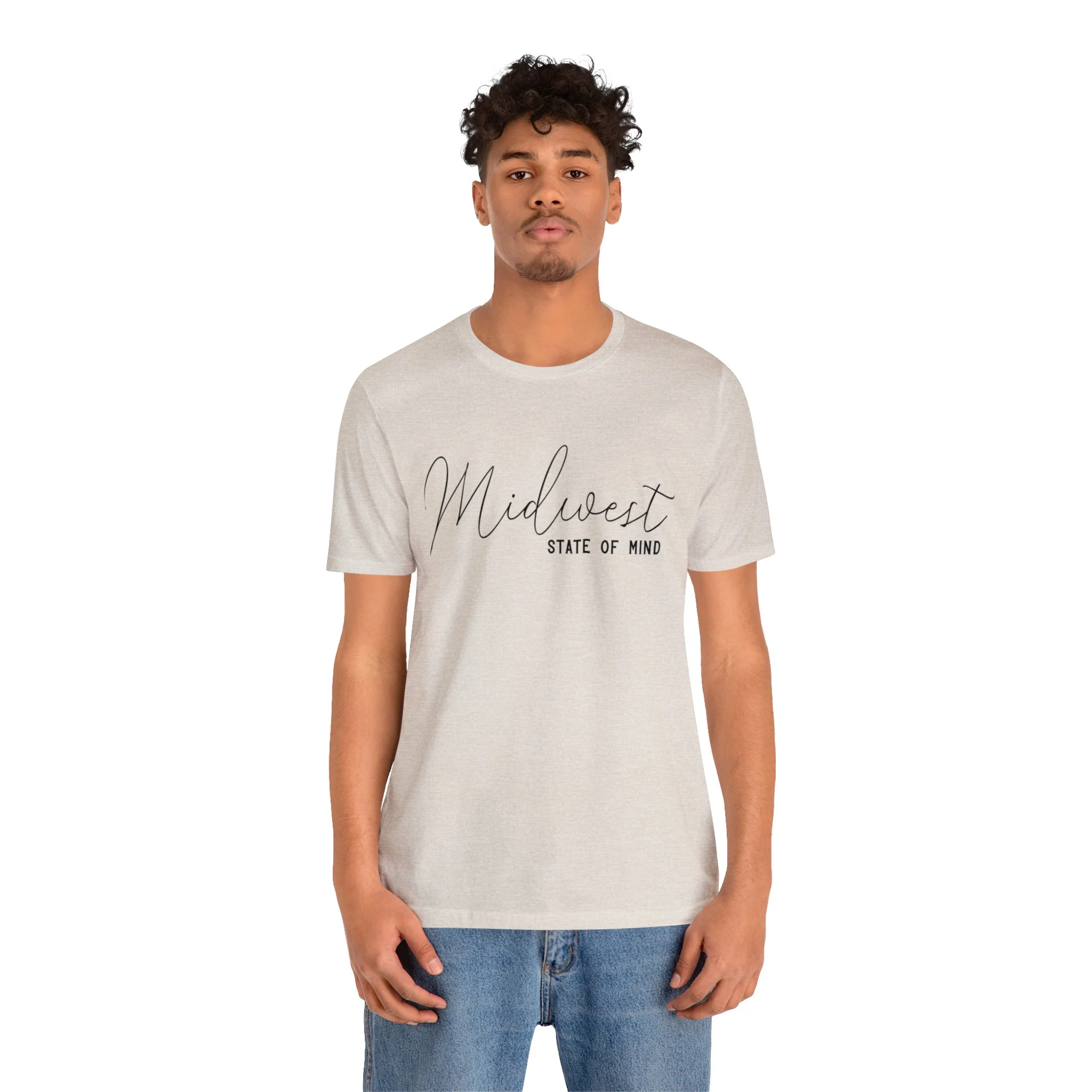 Midwest State of Mind Unisex Jersey Short Sleeve Tee