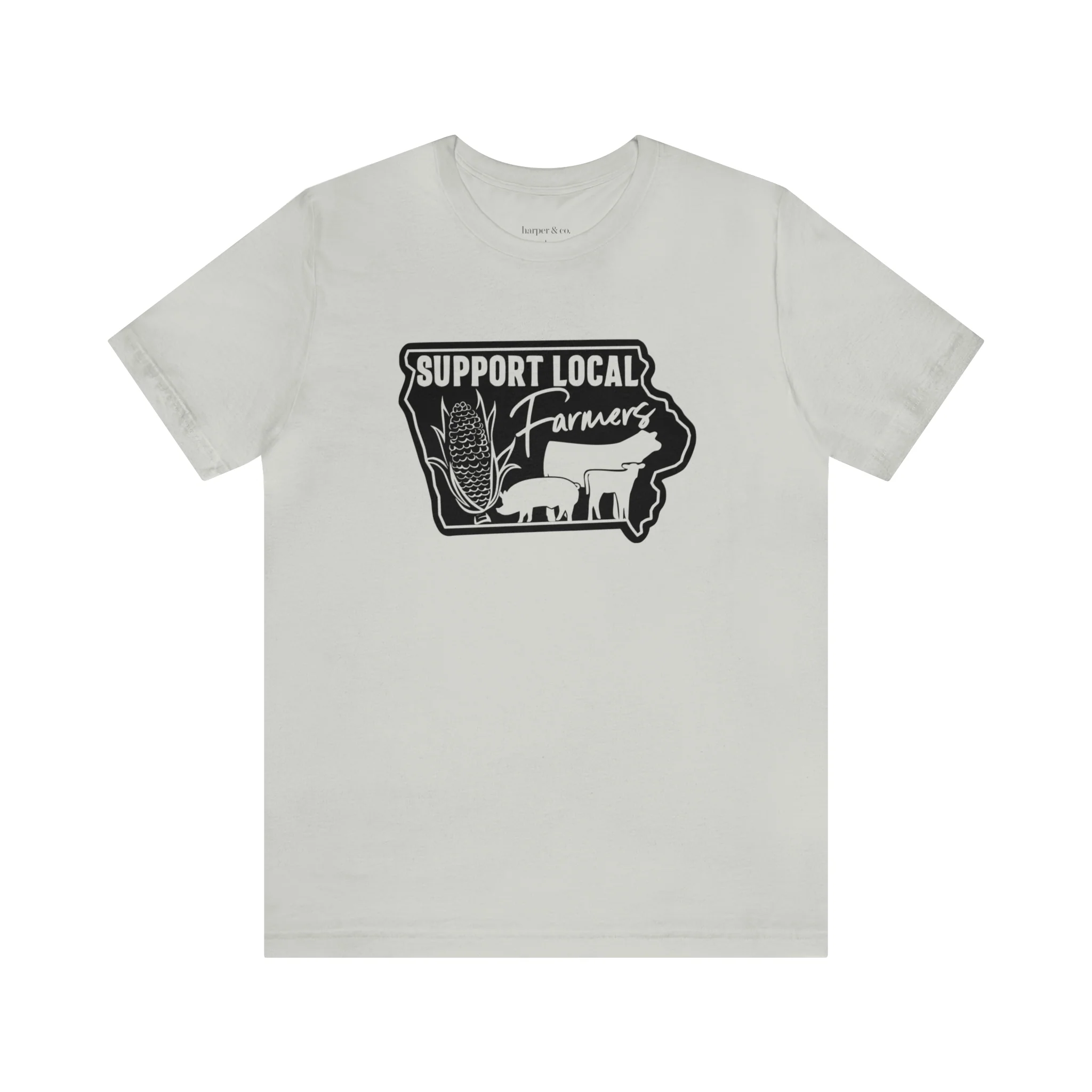 Iowa Farmer Unisex Jersey Short Sleeve Tee