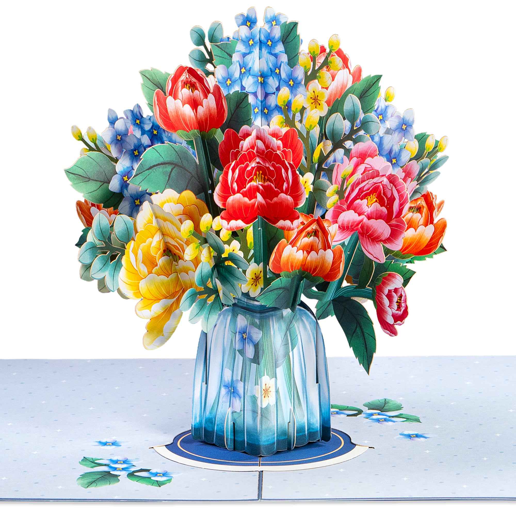 Paper Love HugePop Tulip Flower Pop Up Card for Mother's Day Birthdays & Valentine's Day