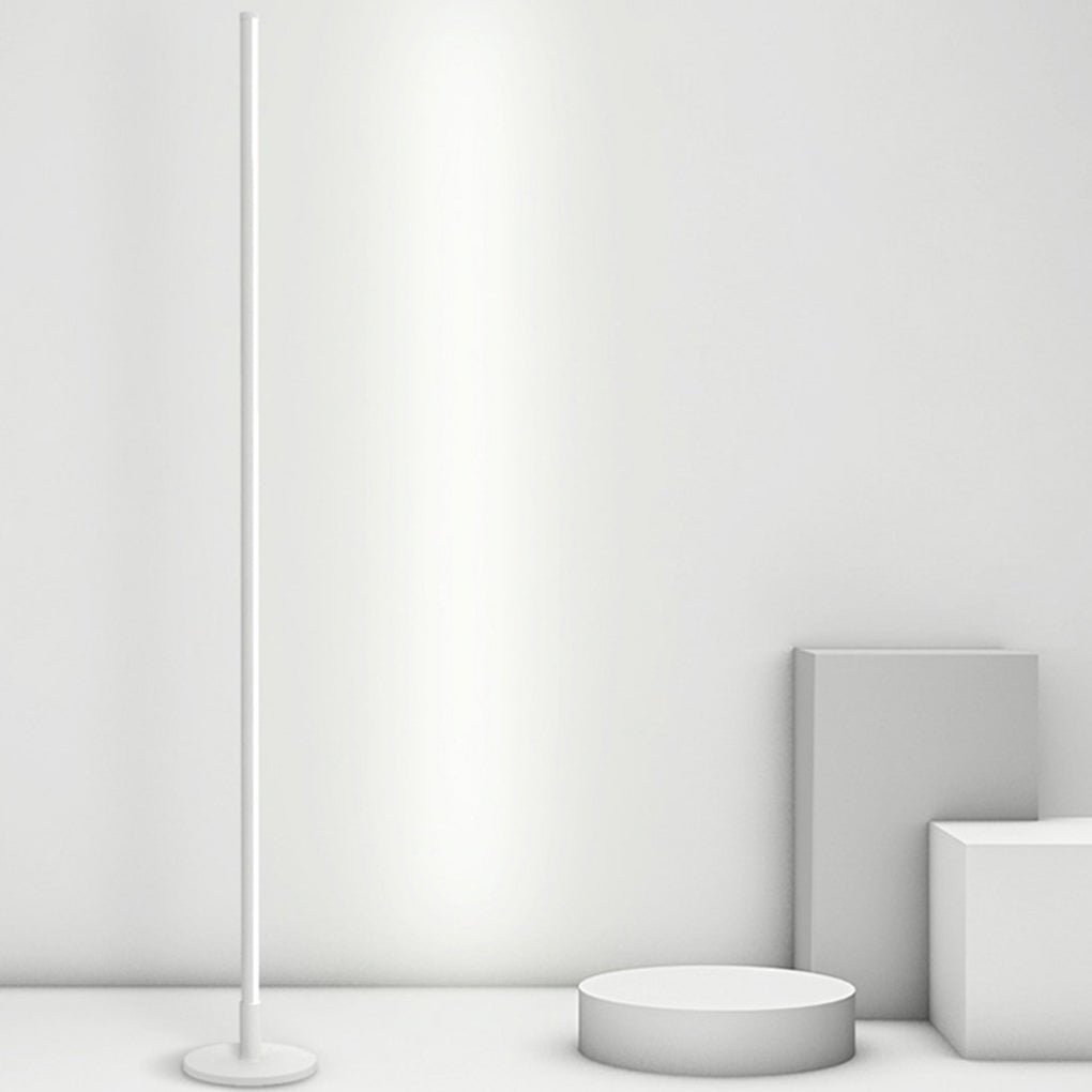 Nordic Minimalist Tricolor Dimming LED Floor Lamp for Bedroom Apartment Living Room