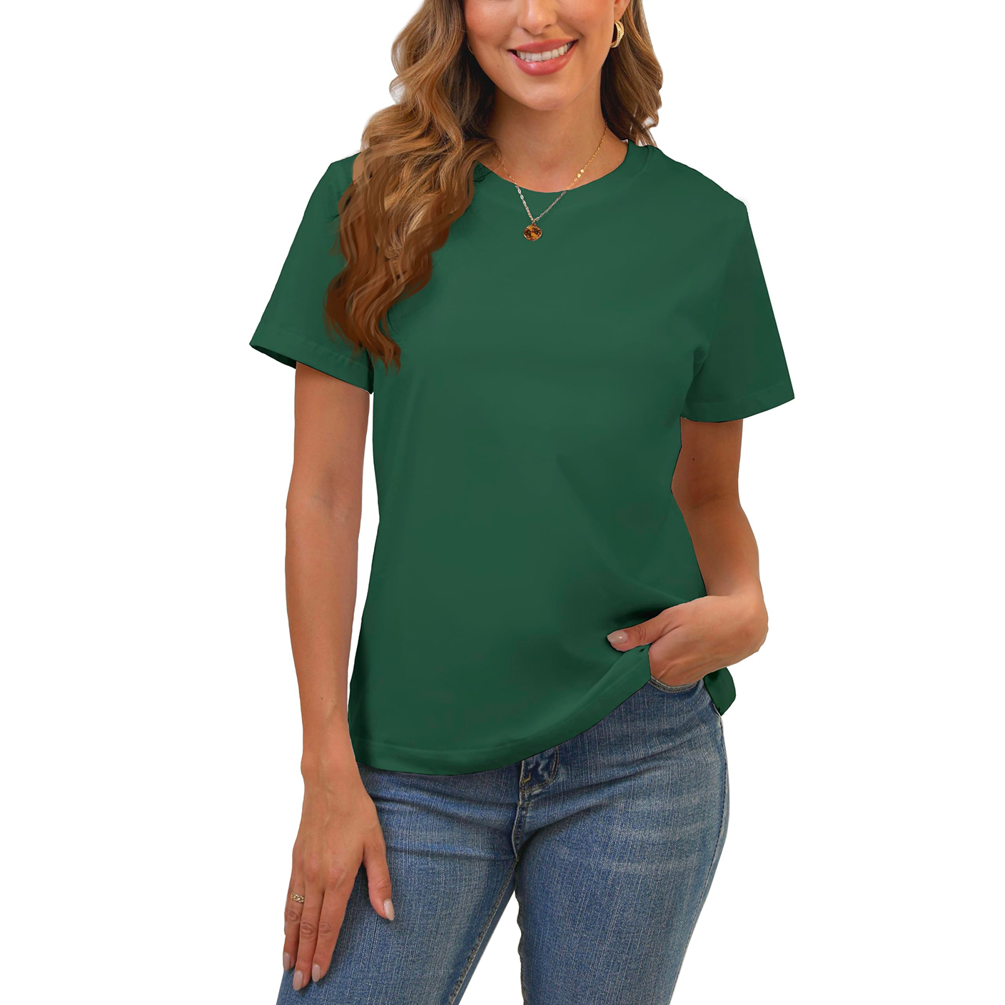 🌿 Women's Lightweight Casual Short Sleeve Top