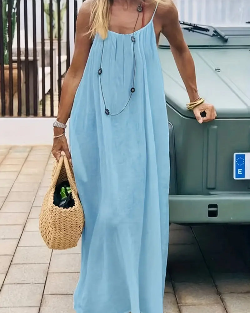 Women’s Summer Backless Cami Dress