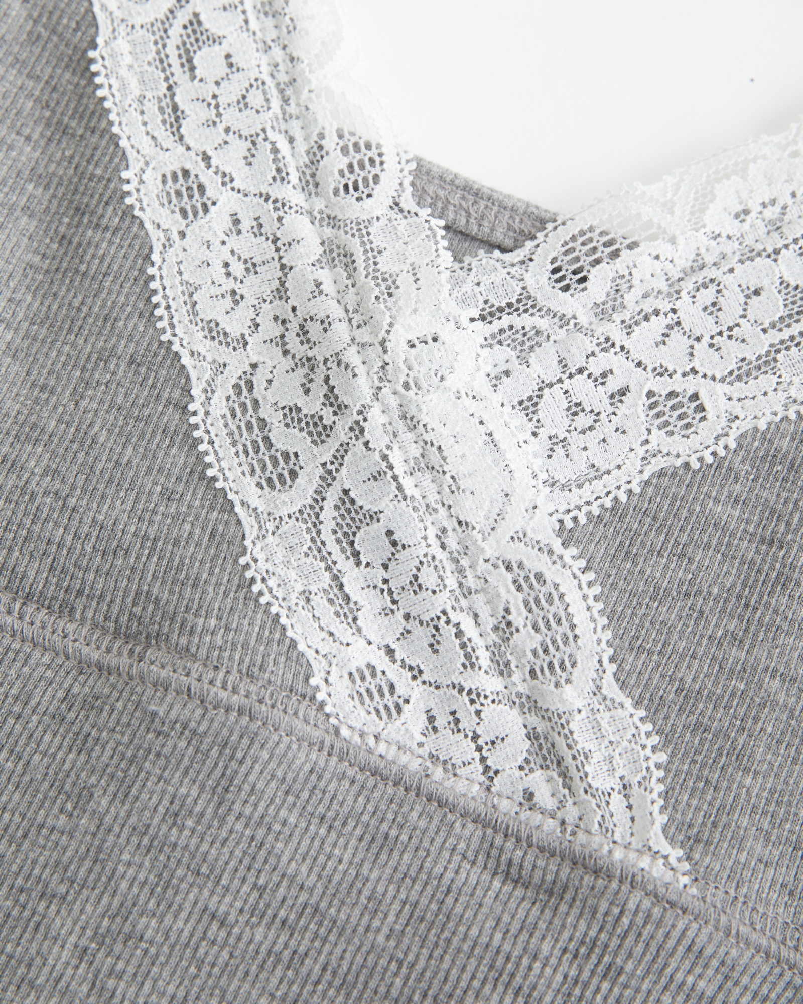 Wrap Lace Trim Layering Cami
