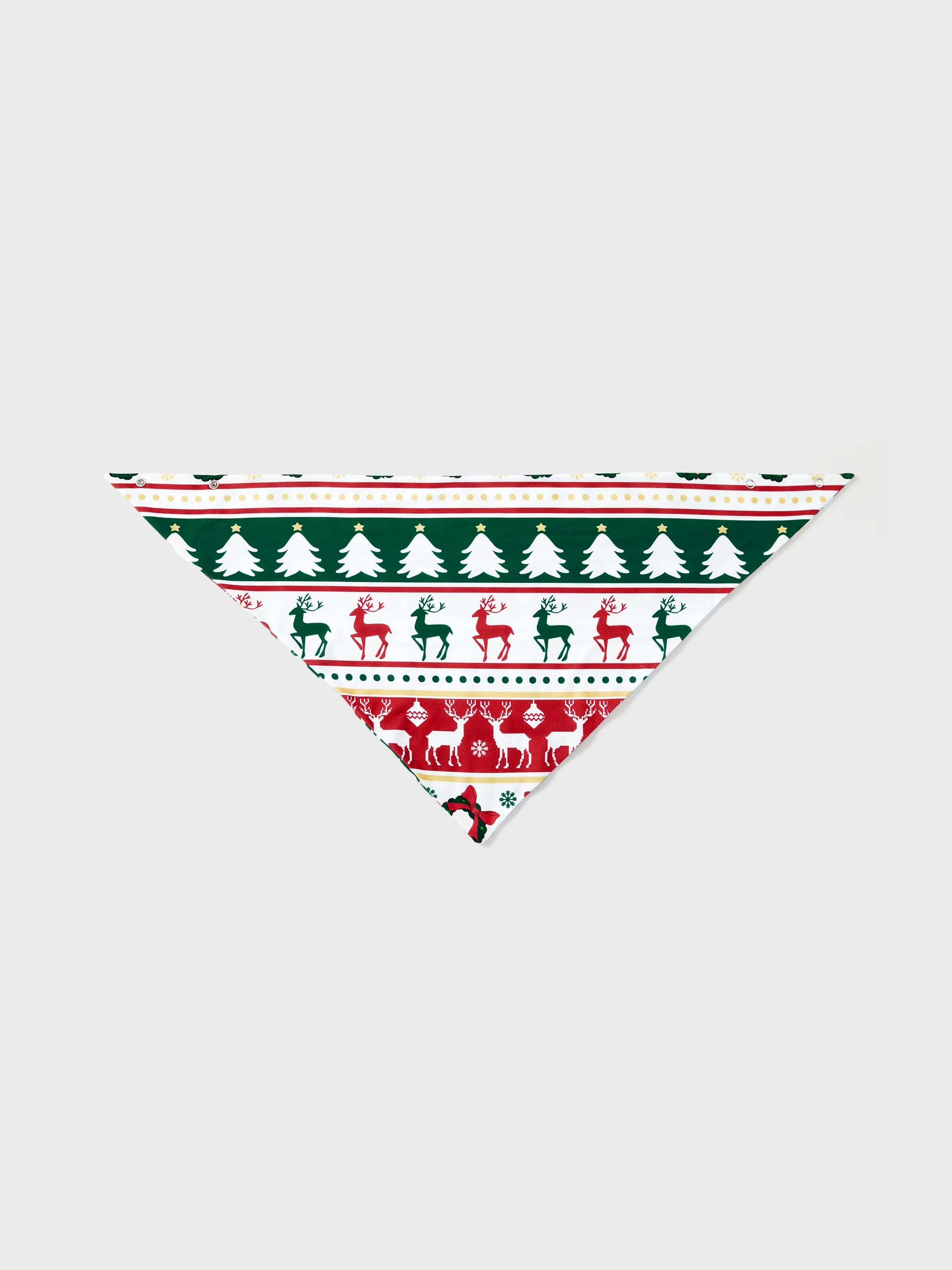 Christmas Pajamas Family Matching Allover Reindeer/Xmas Tree Pattern PJs Sets with Christmas Socks ColorBlock